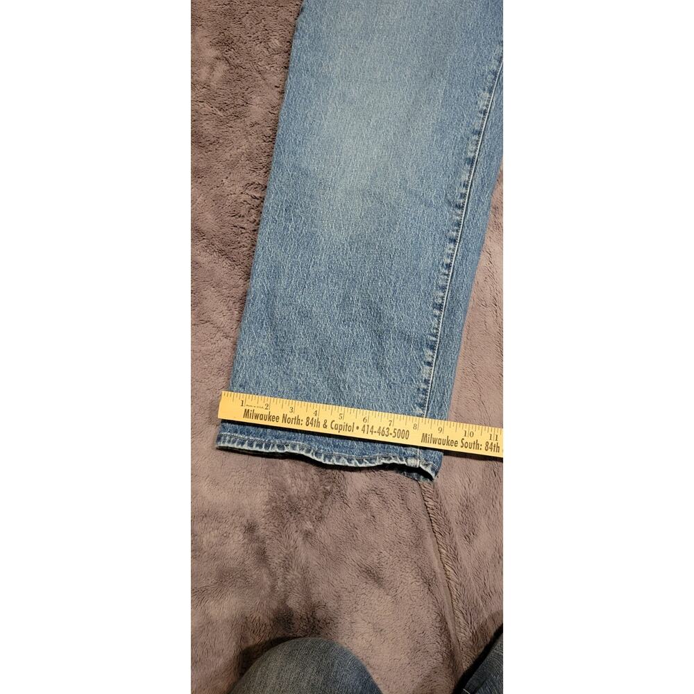 Madewell Jeans Womens 31 Blue The Perfect Vintage Wide-Leg Relaxed Fit Denim - Picture 5 of 8